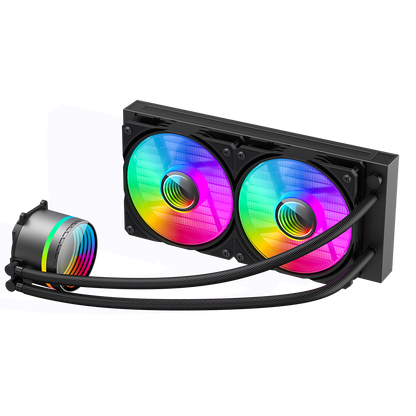 GameMax Iceburg 240mm AIO ARGB Water Cooler - Destello
