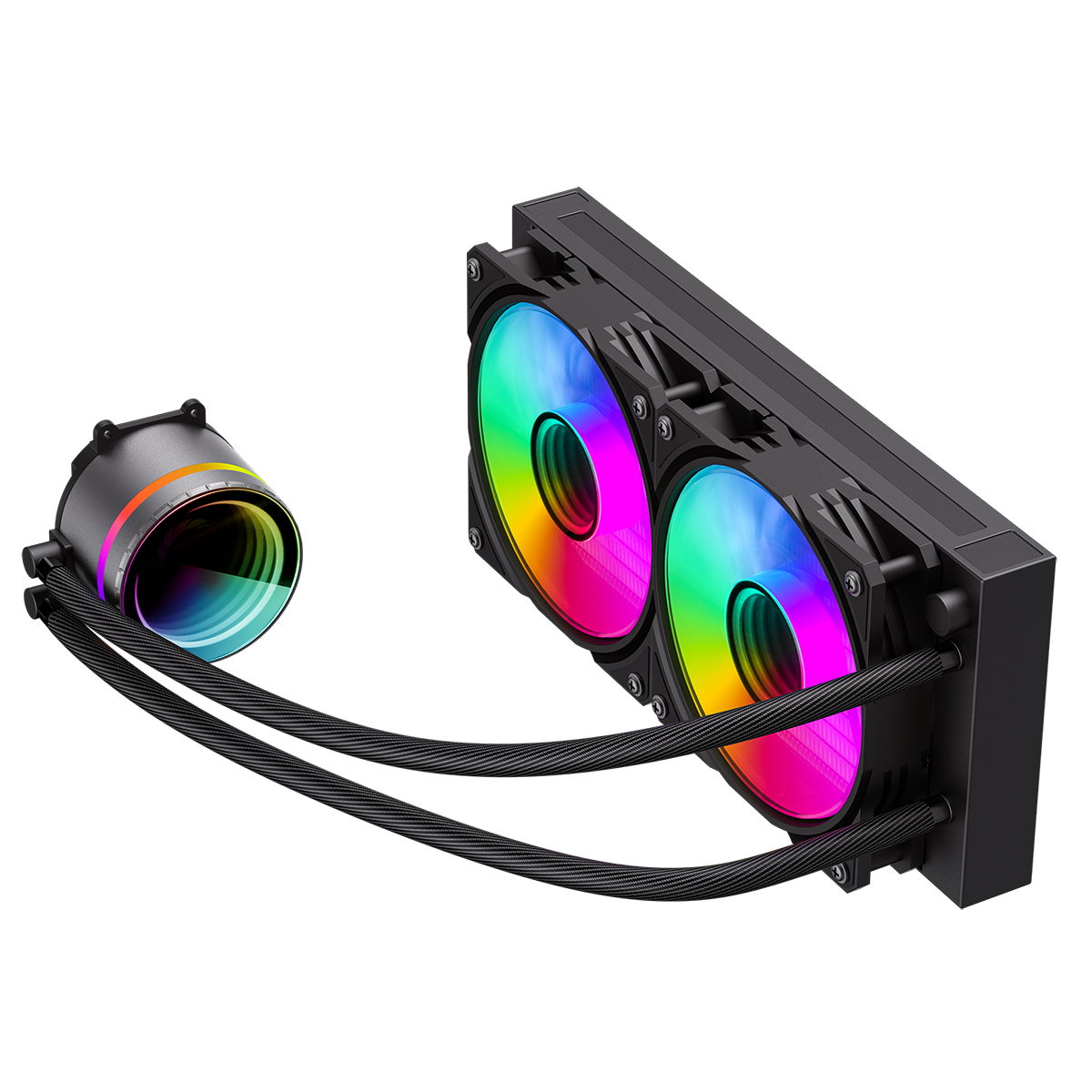 GameMax Iceburg 240mm AIO ARGB Water Cooler - Destello