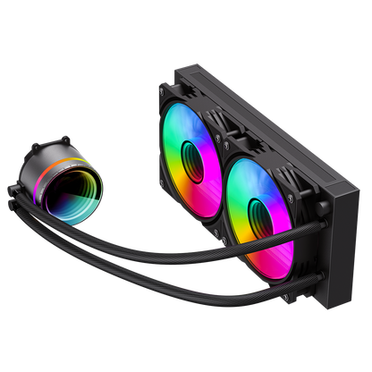 GameMax Iceburg 240mm AIO ARGB Water Cooler - Destello