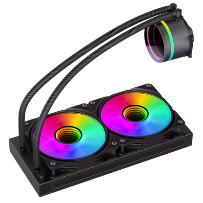 GameMax Iceburg 240mm AIO ARGB Water Cooler - Destello