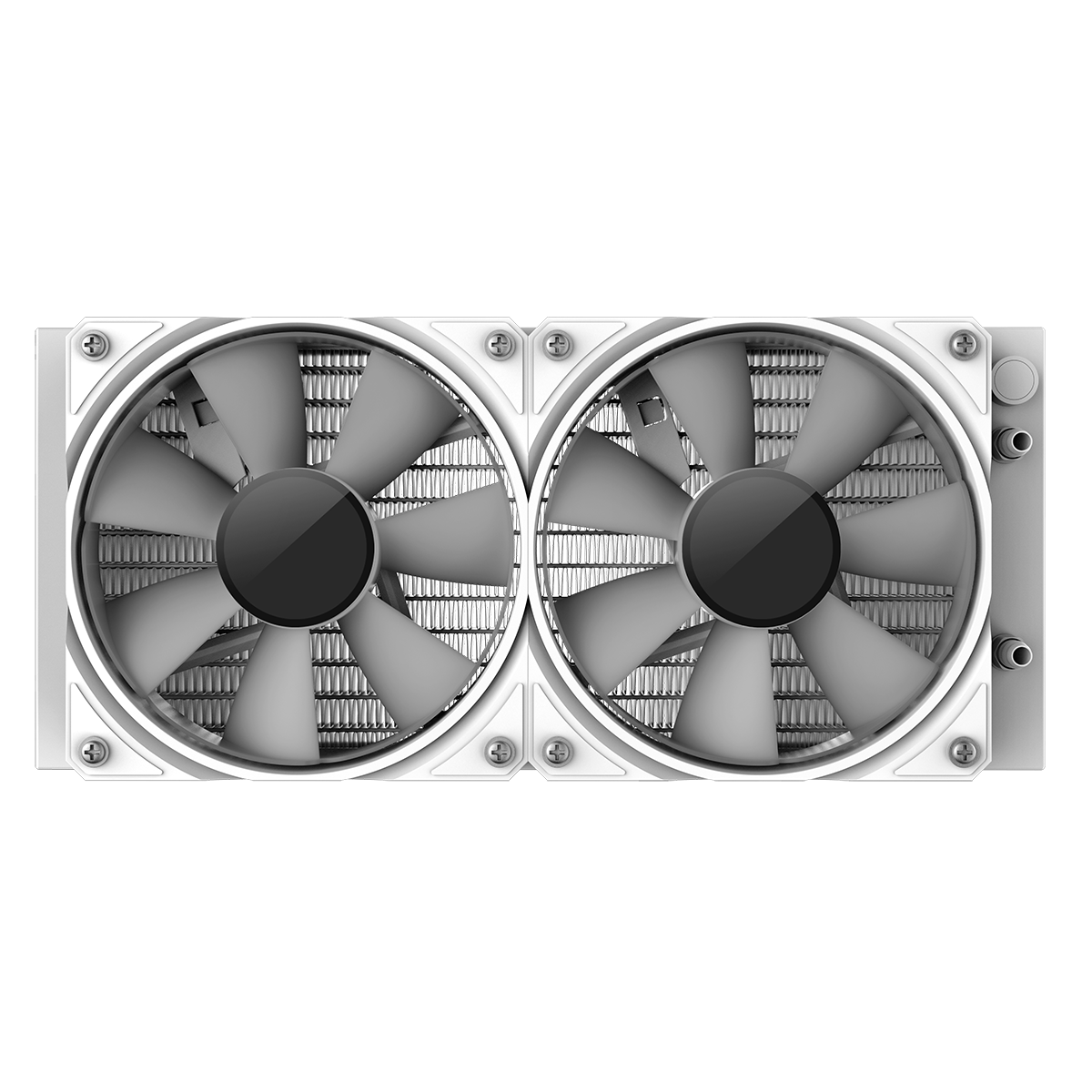 GameMax Iceburg 240mm White AIO ARGB Water Cooler - Destello