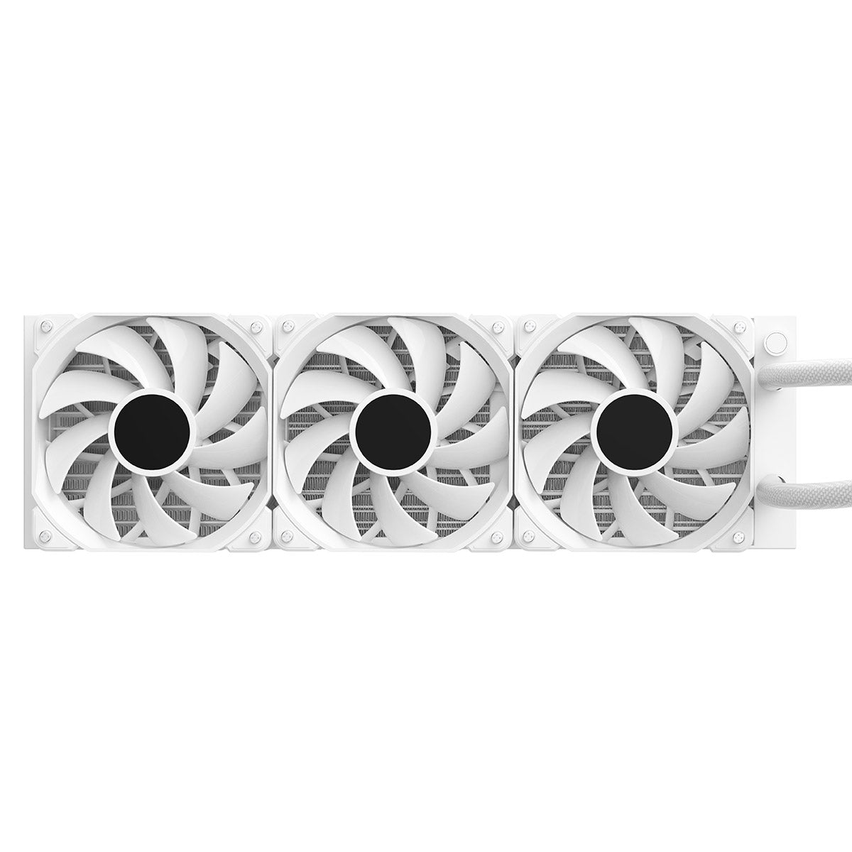 Powercool Edge White ARGB All-In-One 360mm Intel and AMD CPU Infinity Watercooler - Destello