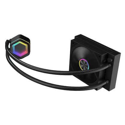 Powercool Velocity Black ARGB All-In-One 120mm Intel and AMD FDB Infinity Watercooler