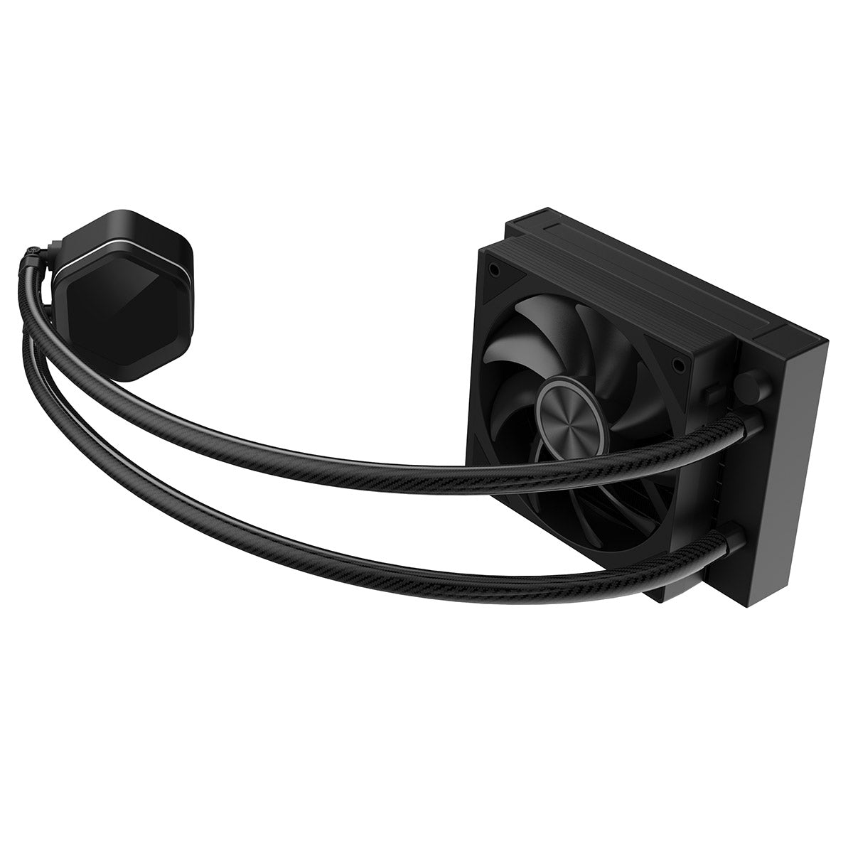 Powercool Velocity Black ARGB All-In-One 120mm Intel and AMD FDB Infinity Watercooler - Destello