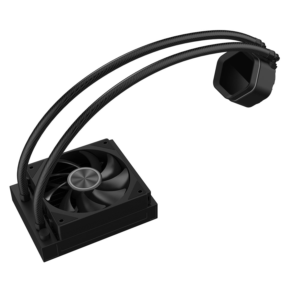 Powercool Velocity Black ARGB All-In-One 120mm Intel and AMD FDB Infinity Watercooler - Destello