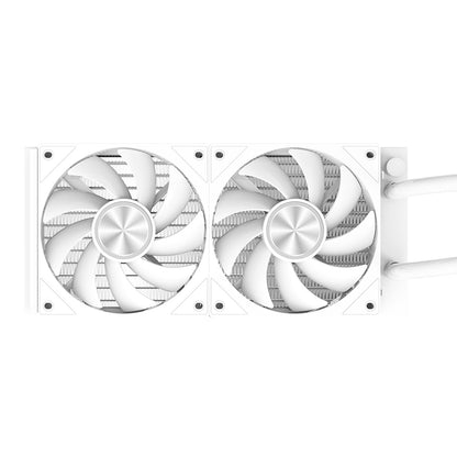 Powercool Velocity White ARGB All-In-One 240mm Intel and AMD FDB Infinity Watercooler - Destello