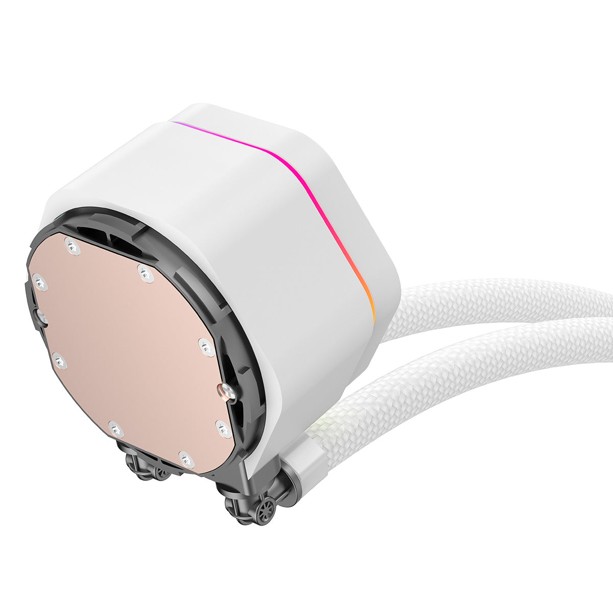 Powercool Velocity White ARGB All-In-One 240mm Intel and AMD FDB Infinity Watercooler - Destello