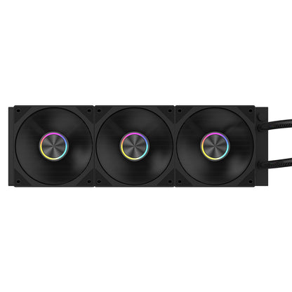 Powercool Velocity Black ARGB All-In-One 360mm Intel and AMD FDB Infinity Watercooler - Destello