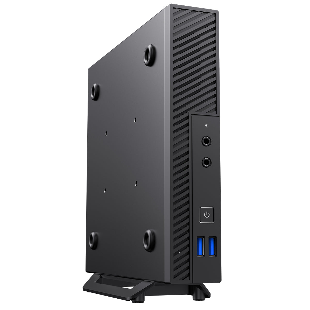 CiT LT100 1 Litre USB3.0 Ultra-Thin Mini-ITX Computer Case With 120W Laptop Adpater CPU Cooler  WIFI Antenna 5cm Included - Destello