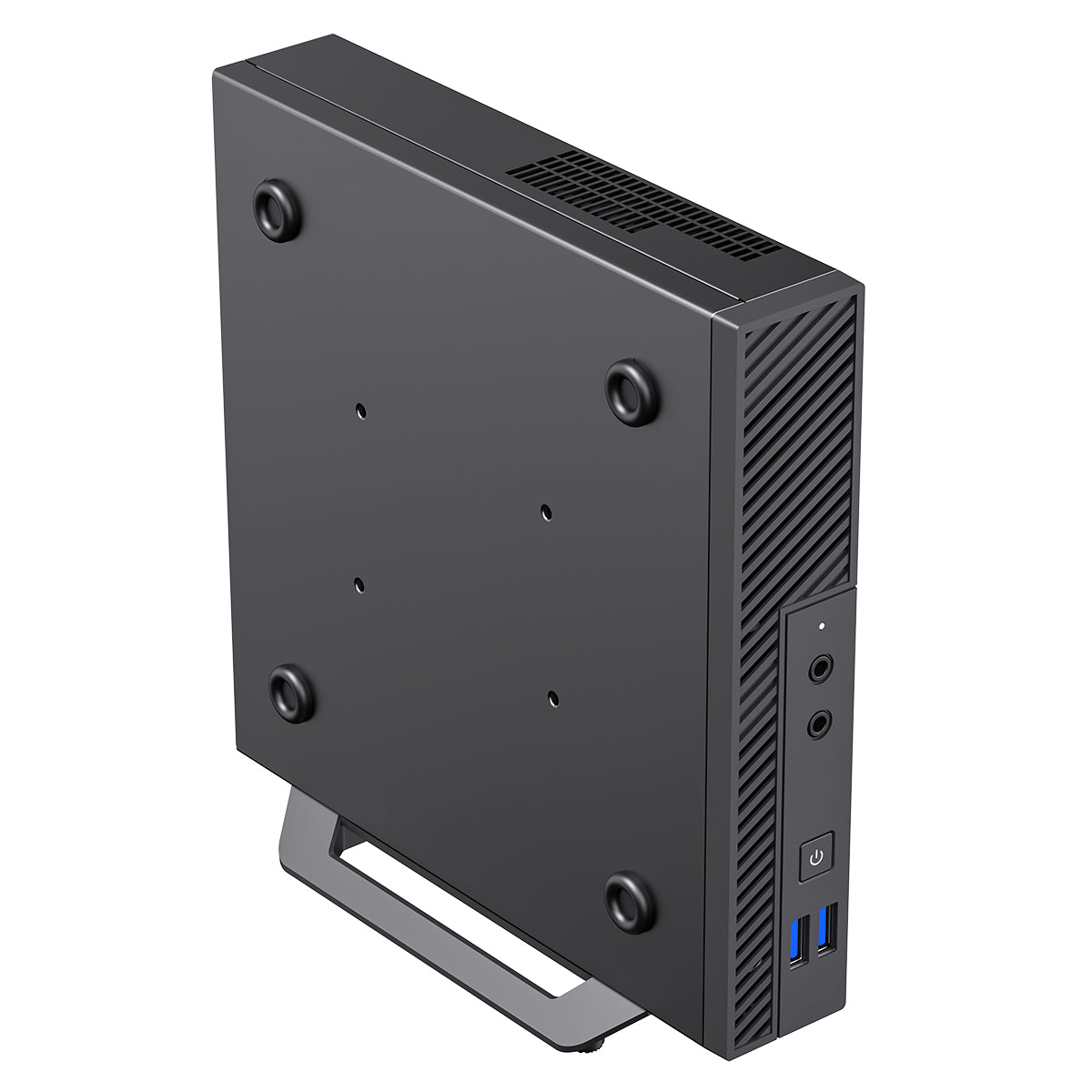 CiT LT100 1 Litre USB3.0 Ultra-Thin Mini-ITX Computer Case With 120W Laptop Adpater CPU Cooler  WIFI Antenna 5cm Included - Destello