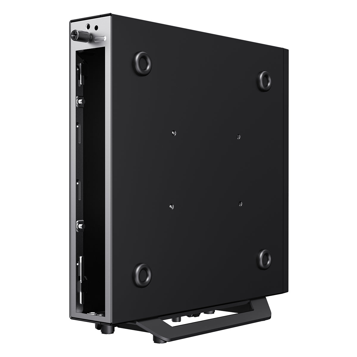 CiT LT100 1 Litre USB3.0 Ultra-Thin Mini-ITX Computer Case With 120W Laptop Adpater CPU Cooler  WIFI Antenna 5cm Included - Destello