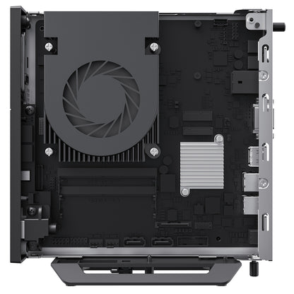 CiT LT100 1 Litre USB3.0 Ultra-Thin Mini-ITX Computer Case With 120W Laptop Adpater CPU Cooler  WIFI Antenna 5cm Included - Destello