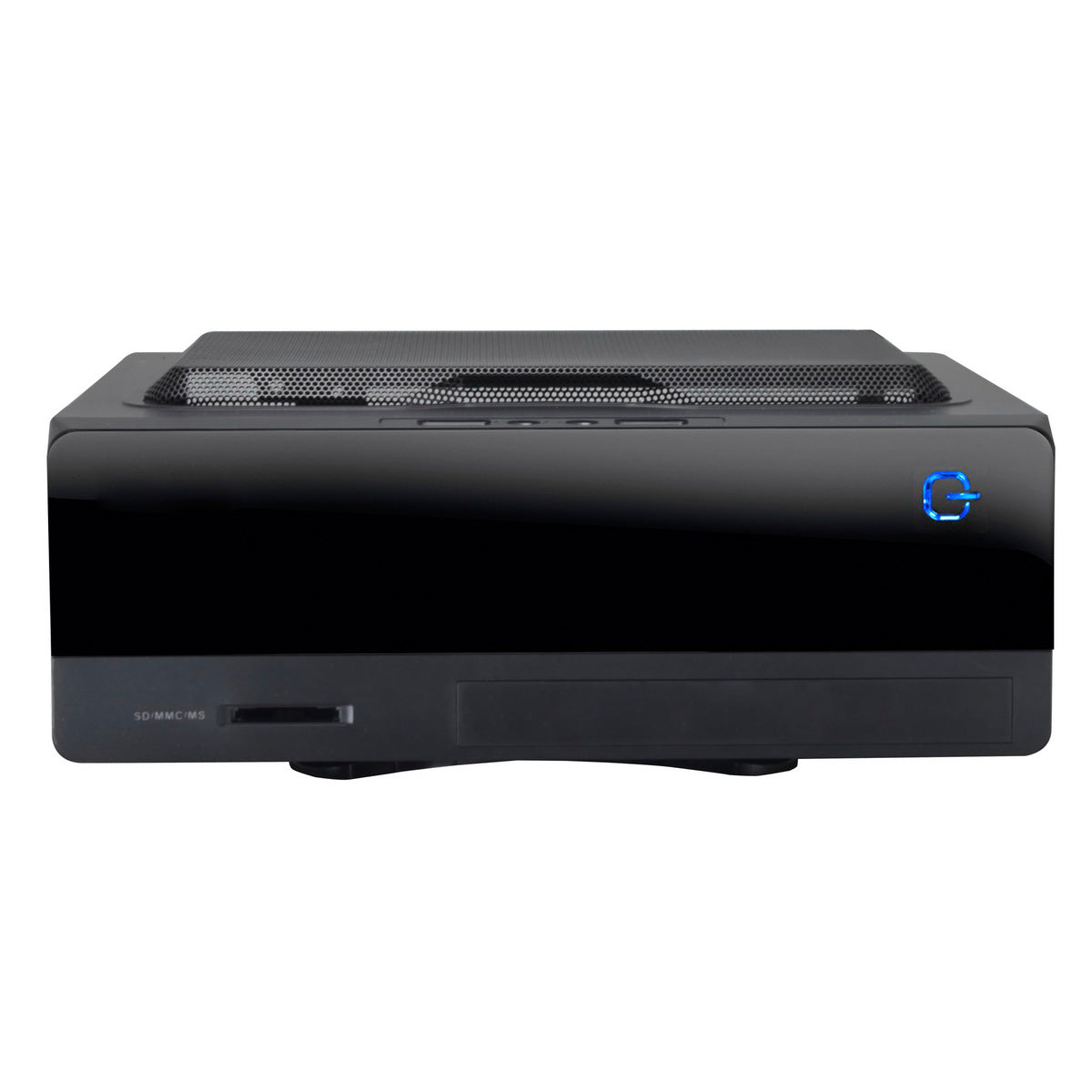 CiT MTX-007B Mini ITX Case 180W PSU Black Interior VESA Mountable - Destello