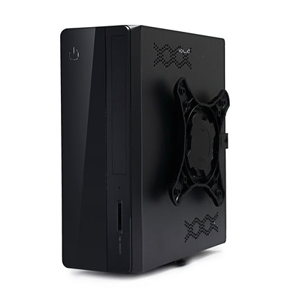 CiT MTX-007B Mini ITX Case 180W PSU Black Interior VESA Mountable - Destello