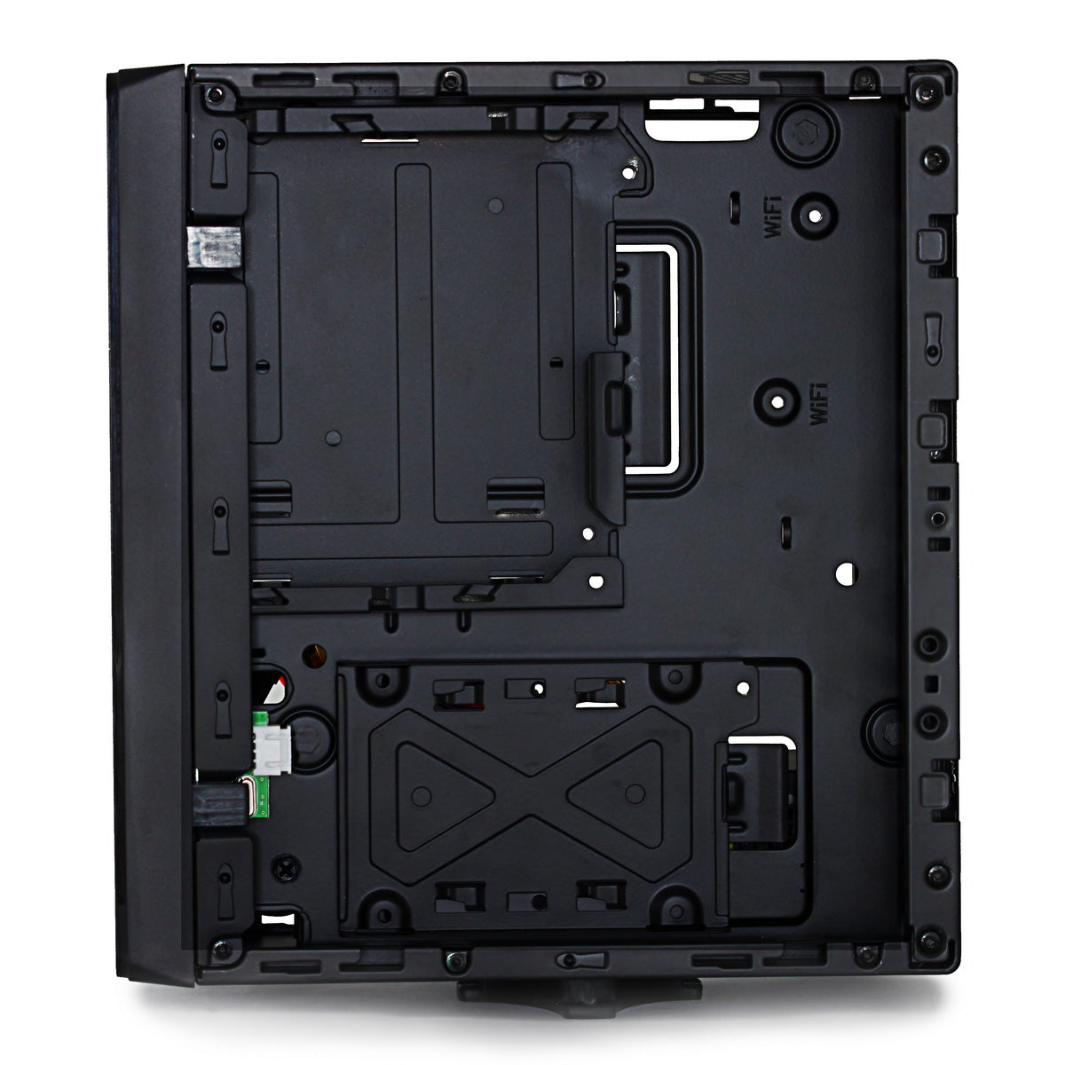 CiT MTX-007B Mini ITX Case 180W PSU Black Interior VESA Mountable - Destello