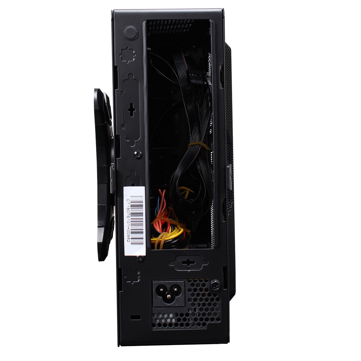 CiT MTX-007B Mini ITX Case 180W PSU Black Interior VESA Mountable - Destello
