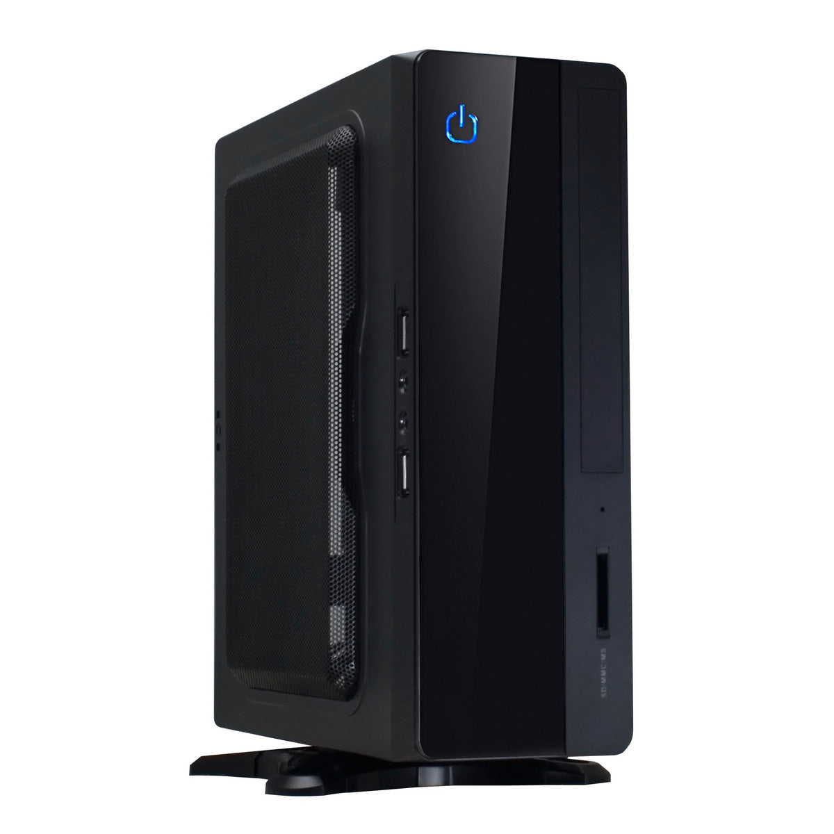 CiT MTX-007B Mini ITX Case 180W PSU Black Interior VESA Mountable - Destello