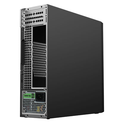 CiT MTX-008B Mini-ITX Desktop  Tower with 300w TFX Bronze 80 PSU  Black - Destello