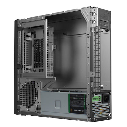 CiT MTX-008B Mini-ITX Desktop  Tower with 300w TFX Bronze 80 PSU  Black - Destello