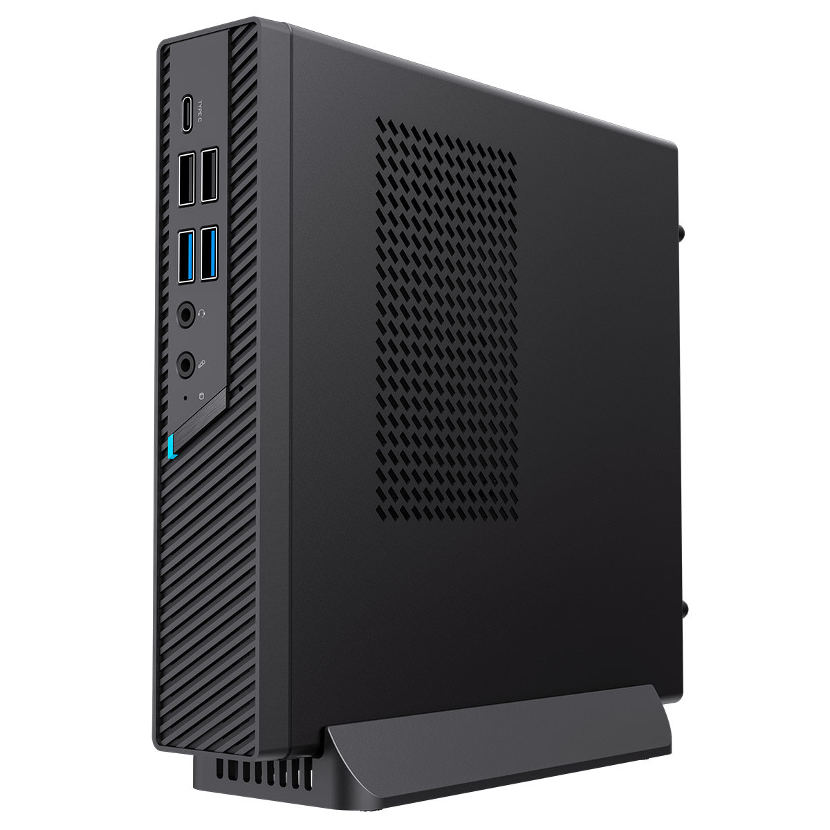 CiT N150C 1 Litre USB Type C Ultra-Thin Mini-ITX Computer Case With 120W Laptop Adpater CPU Cooler WIFI Antenna 5cm Included - Destello