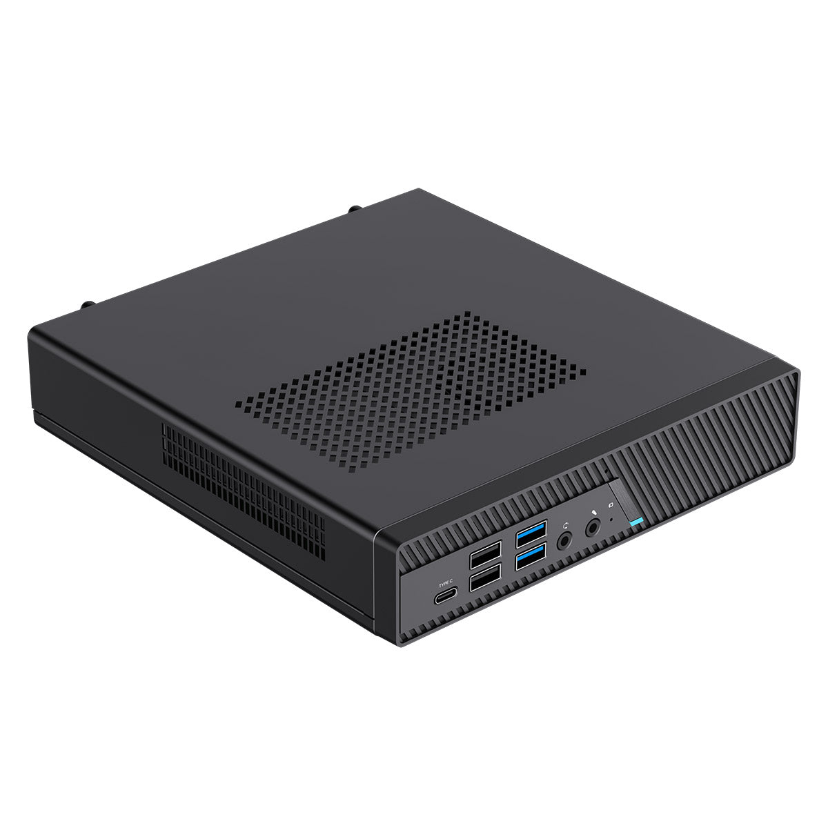 CiT N150C 1 Litre USB Type C Ultra-Thin Mini-ITX Computer Case With 120W Laptop Adpater CPU Cooler WIFI Antenna 5cm Included - Destello