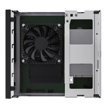 CiT N150C 1 Litre USB Type C Ultra-Thin Mini-ITX Computer Case With 120W Laptop Adpater CPU Cooler WIFI Antenna 5cm Included - Destello