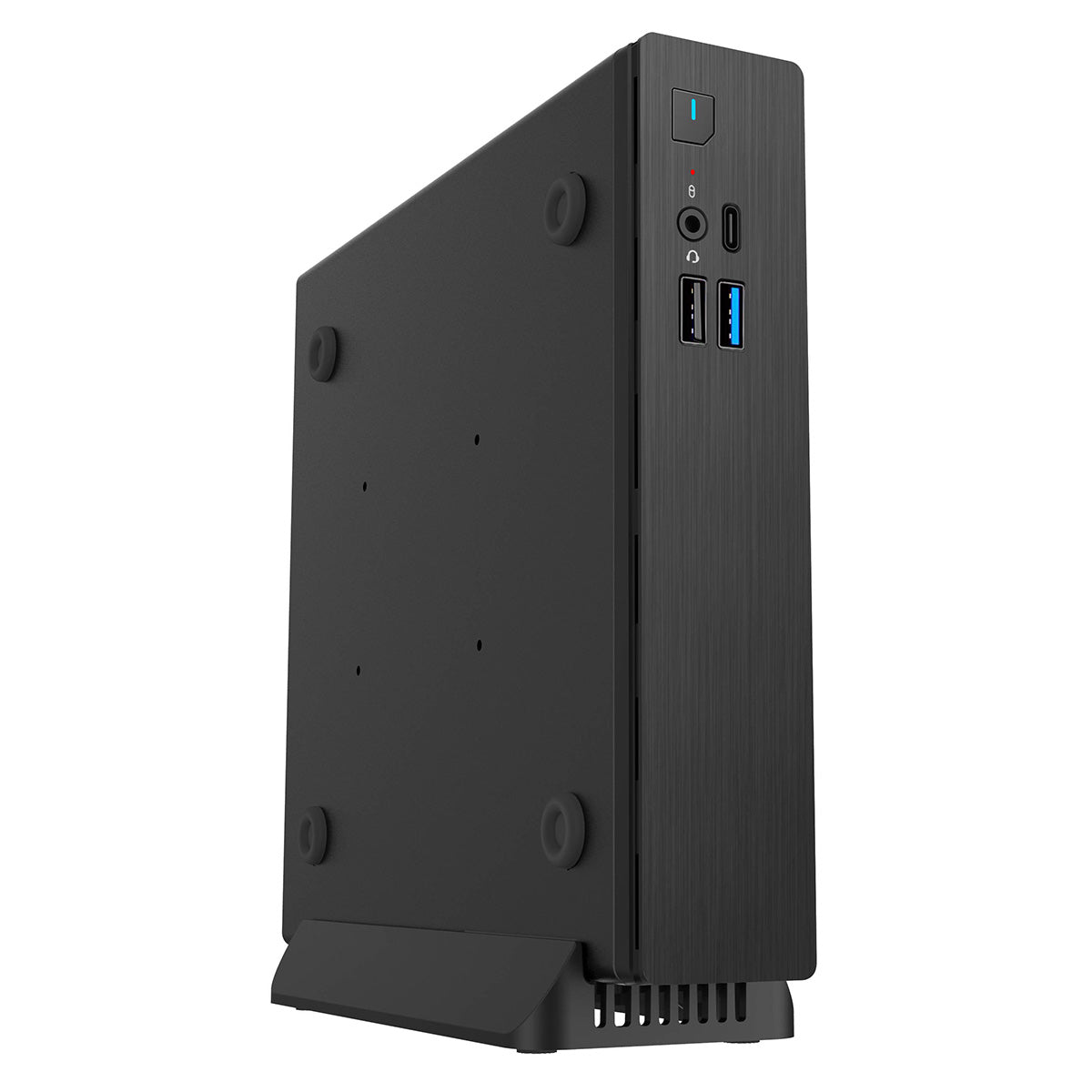 CiT S1i 1 Litre USB 3.X Type C Ultra-Thin Mini-ITX Computer Case With 120W Laptop Adpater CPU Cooler WIFI Antenna Included - Destello