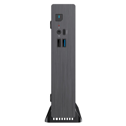 CiT S1i 1 Litre USB 3.X Type C Ultra-Thin Mini-ITX Computer Case With 120W Laptop Adpater CPU Cooler WIFI Antenna Included - Destello