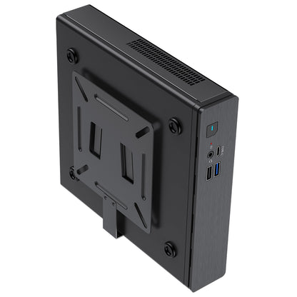 CiT S1i 1 Litre USB 3.X Type C Ultra-Thin Mini-ITX Computer Case With 120W Laptop Adpater CPU Cooler WIFI Antenna Included - Destello