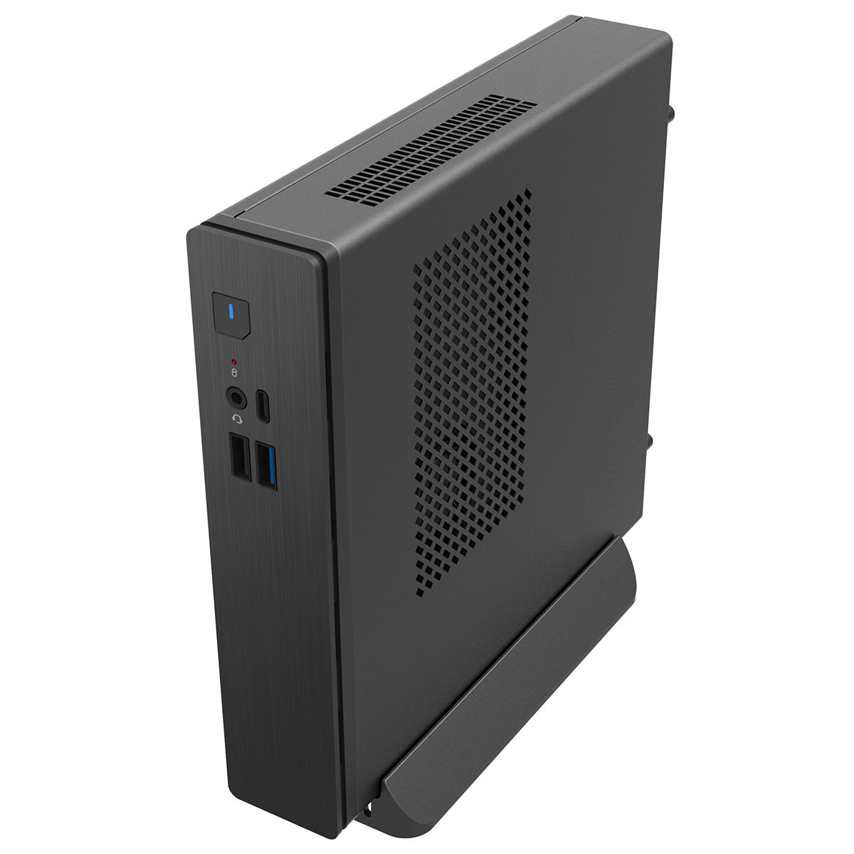 CiT S1i 1 Litre USB 3.X Type C Ultra-Thin Mini-ITX Computer Case With 120W Laptop Adpater CPU Cooler WIFI Antenna Included - Destello