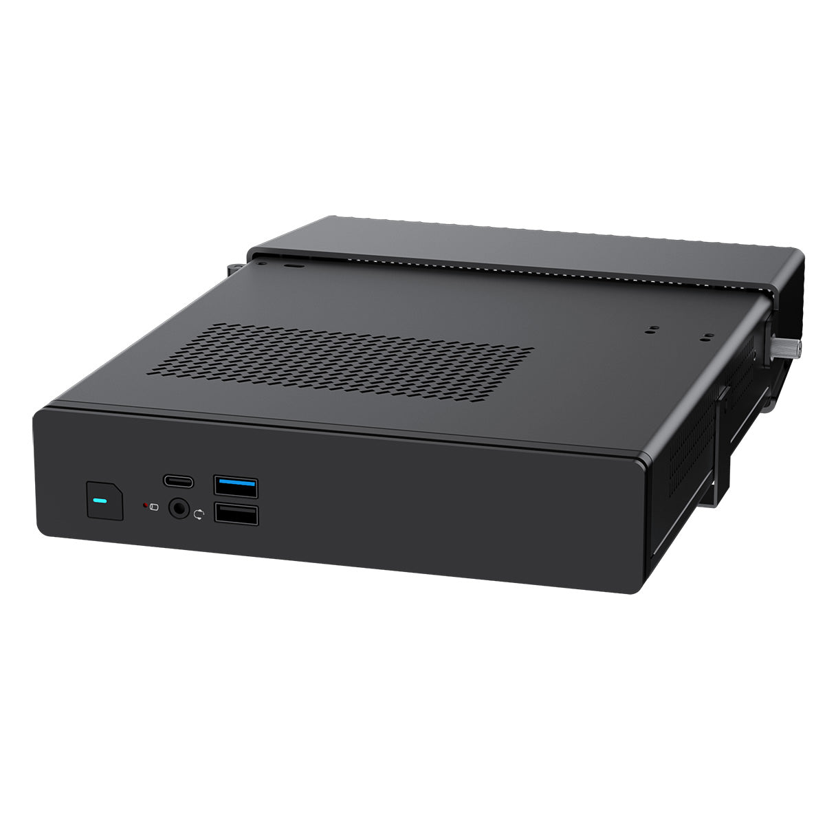 CiT S1i 1 Litre USB 3.X Type C Ultra-Thin Mini-ITX Computer Case With 120W Laptop Adpater CPU Cooler WIFI Antenna Included - Destello