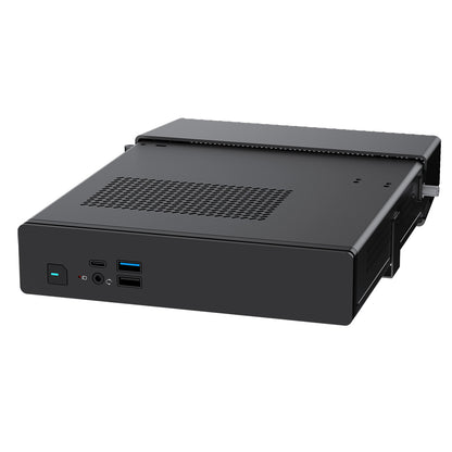 CiT S1i 1 Litre USB 3.X Type C Ultra-Thin Mini-ITX Computer Case With 120W Laptop Adpater CPU Cooler WIFI Antenna Included - Destello