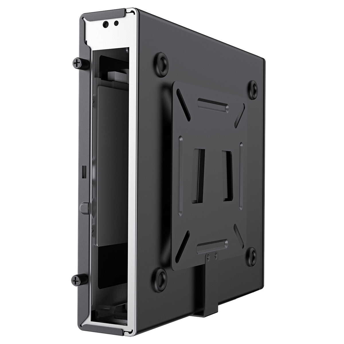 CiT S1i 1 Litre USB 3.X Type C Ultra-Thin Mini-ITX Computer Case With 120W Laptop Adpater CPU Cooler WIFI Antenna Included - Destello