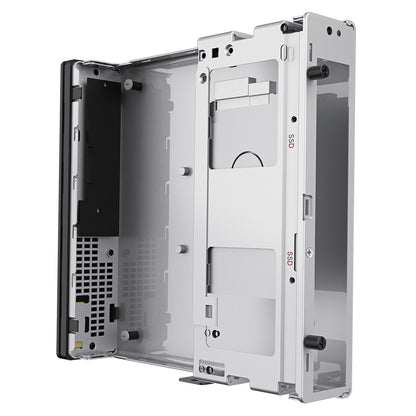 CiT S1i 1 Litre USB 3.X Type C Ultra-Thin Mini-ITX Computer Case With 120W Laptop Adpater CPU Cooler WIFI Antenna Included - Destello