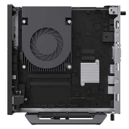 CiT S1i 1 Litre USB 3.X Type C Ultra-Thin Mini-ITX Computer Case With 120W Laptop Adpater CPU Cooler WIFI Antenna Included