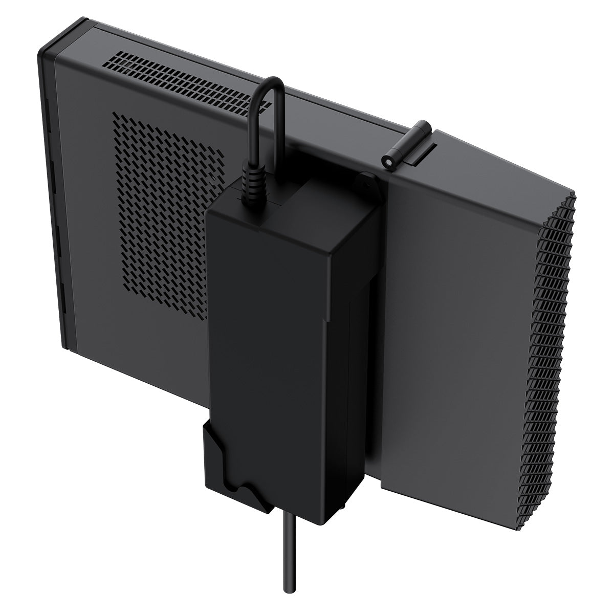 CiT S1i 1 Litre USB 3.X Type C Ultra-Thin Mini-ITX Computer Case With 120W Laptop Adpater CPU Cooler WIFI Antenna Included