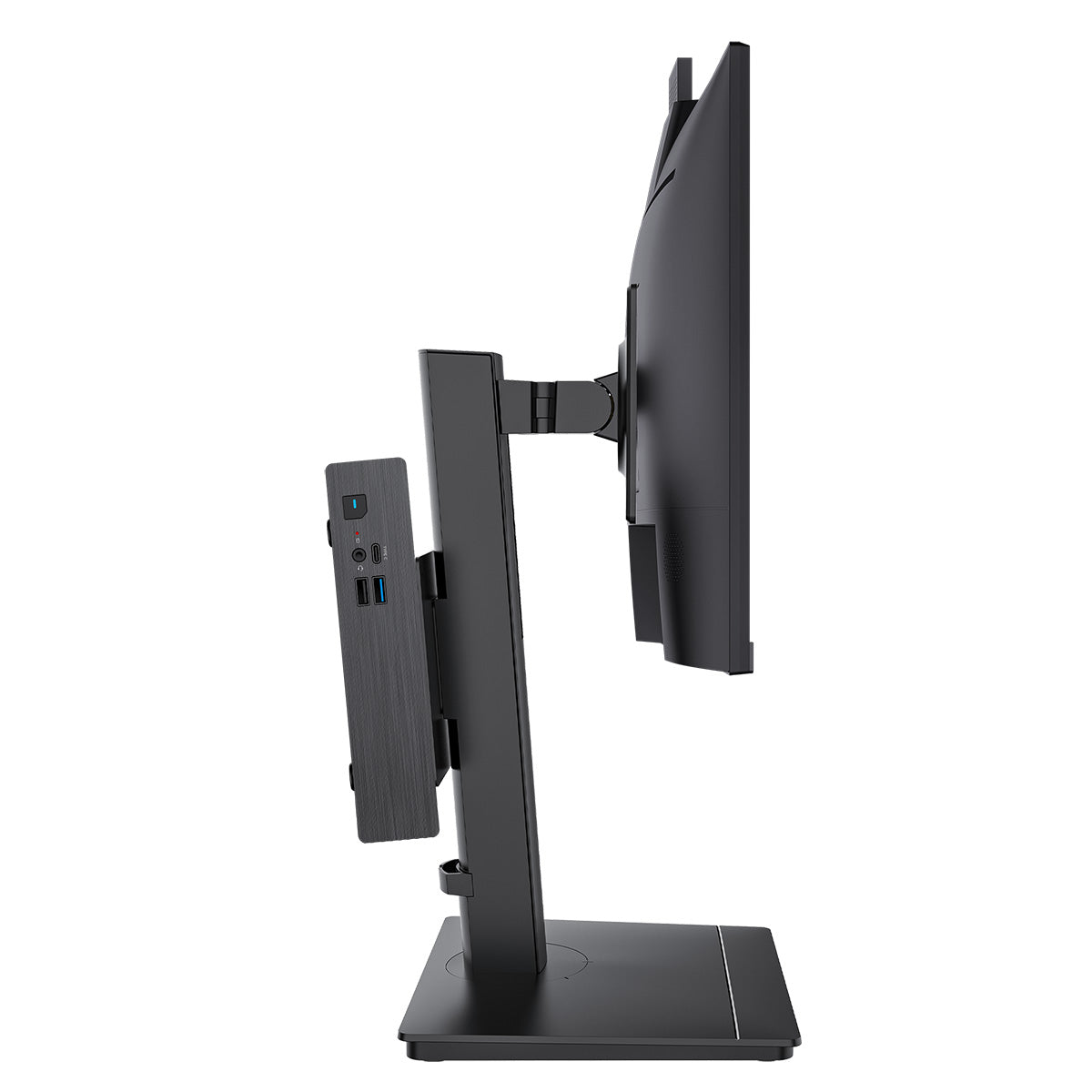 CiT S1i 1 Litre USB 3.X Type C Ultra-Thin Mini-ITX Computer Case With 120W Laptop Adpater CPU Cooler WIFI Antenna Included - Destello