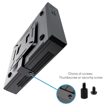 CiT S1i 1 Litre USB 3.X Type C Ultra-Thin Mini-ITX Computer Case With 120W Laptop Adpater CPU Cooler WIFI Antenna Included - Destello