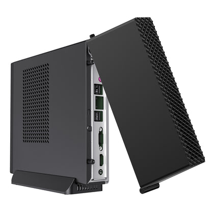 CiT S1i 1 Litre USB 3.X Type C Ultra-Thin Mini-ITX Computer Case With 120W Laptop Adpater CPU Cooler WIFI Antenna Included - Destello