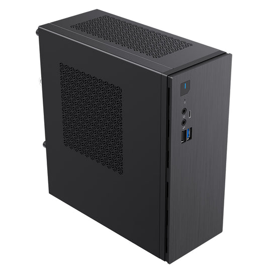CiT S4i Mini Desktop 4L Case USB-C 300W Flex PSU Black