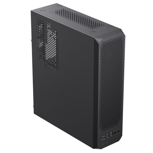 CiT S8-13 SFF Micro ATX Desktop Case 8.3L Mesh Front