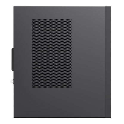 CiT Workstation Tower Micro-ATX Office PC Case With Type C USB3.2 and 80mm Rear Black PWM FDB Fan Included CiT