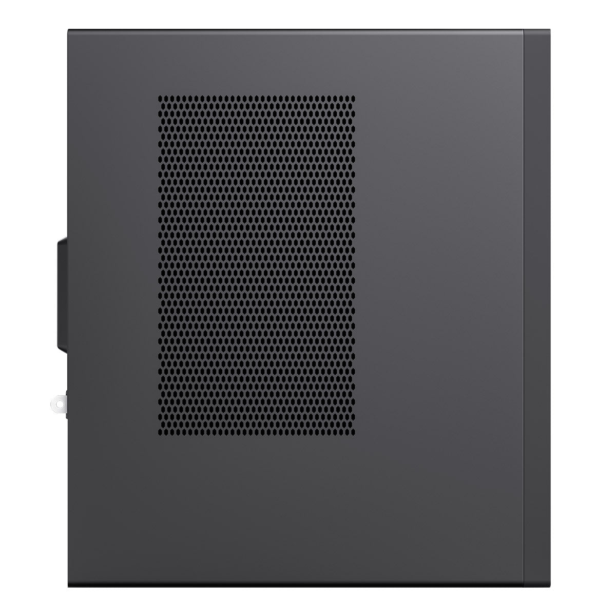 CiT Workstation Tower Micro-ATX Office PC Case With Type C USB3.2 and 80mm Rear Black PWM FDB Fan Included CiT