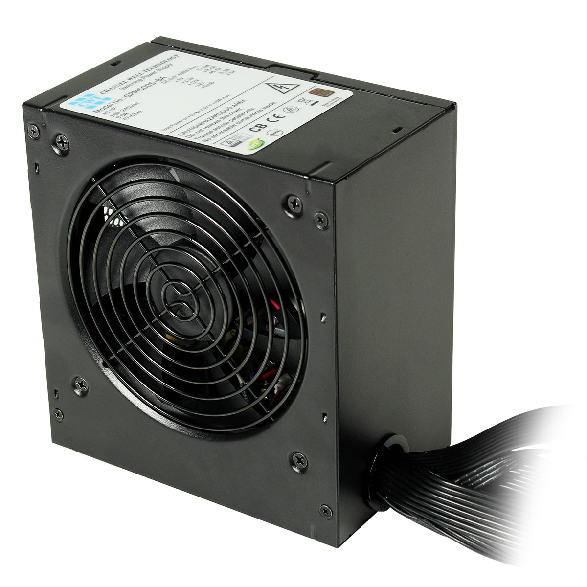 CWT 600w PSU 80  Bronze Full Range White Box