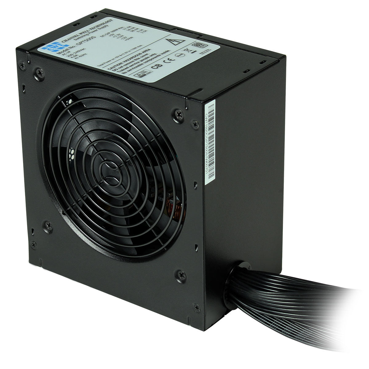 CWT 500w PSU 80 Plus Bronze Certified White Box 5 Sata