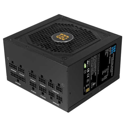 CWT 850w PSU 80 Gold Fully Modular White Box - Destello
