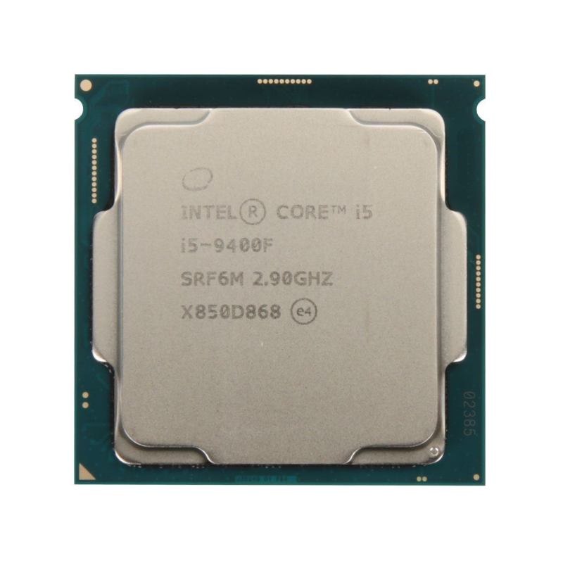 Intel Core i5-9400F 2.9GHz 6-Core 65W CPU, LGA 1151 (Used, No Cooler)