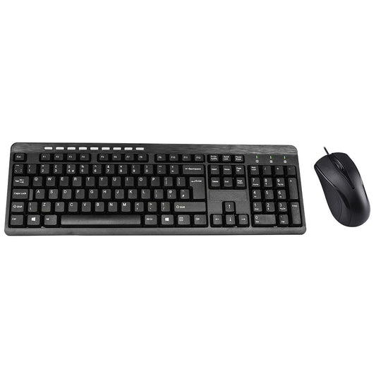 CiT KBMS-001 USB Keyboard  Mouse Combo Black Retail CiT