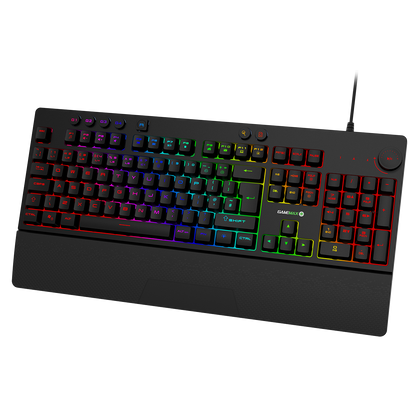 GameMax Pulse 4-in-1 Pro Keyboard Mouse Headset Mouse Pad Combo Kit GameMax