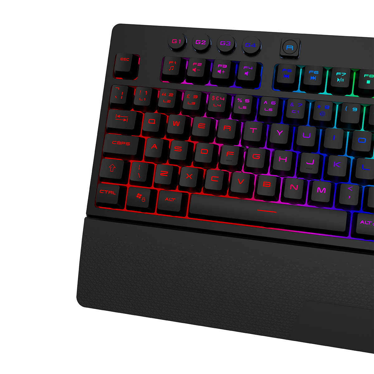 GameMax Pulse 4-in-1 Pro Keyboard Mouse Headset Mouse Pad Combo Kit